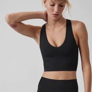 Athleta Ribbed Sports Bra